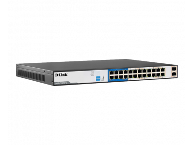 Switch PoE 250m 24GE PoE + 2 Cổng SFP - DES-F1026P-E